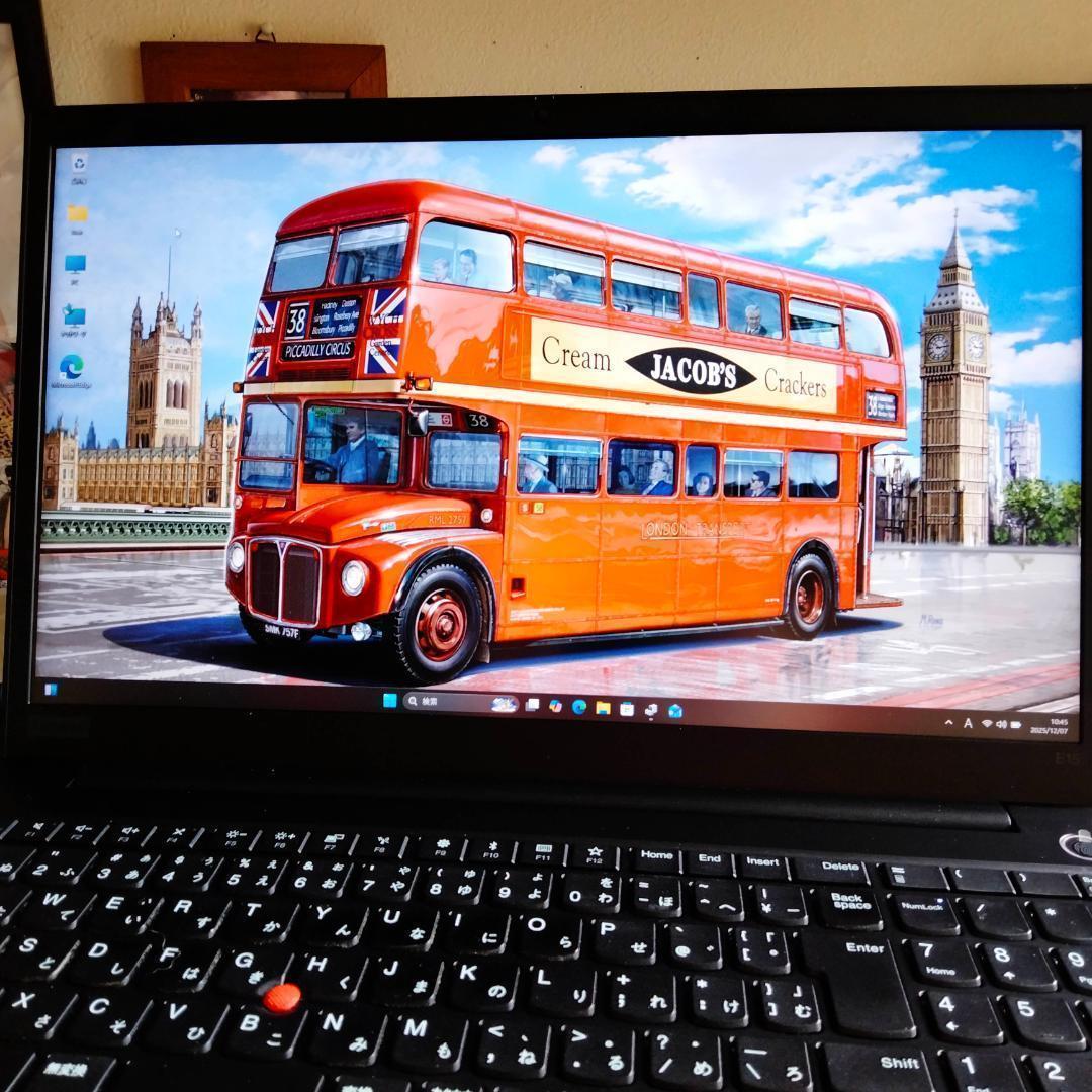 15インチ E15 10世代 i7 10510U 256G FHD Lenovo