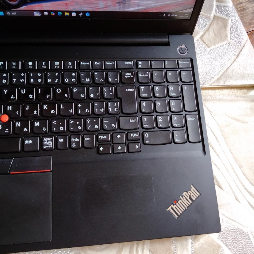 15インチ E15 10世代 i7 10510U 256G FHD Lenovo