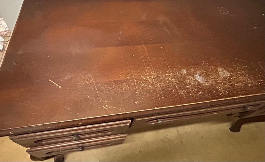 l*h様 イタリア製　クラシック アンティーク デスク　机　イタリア家具　ビンテ