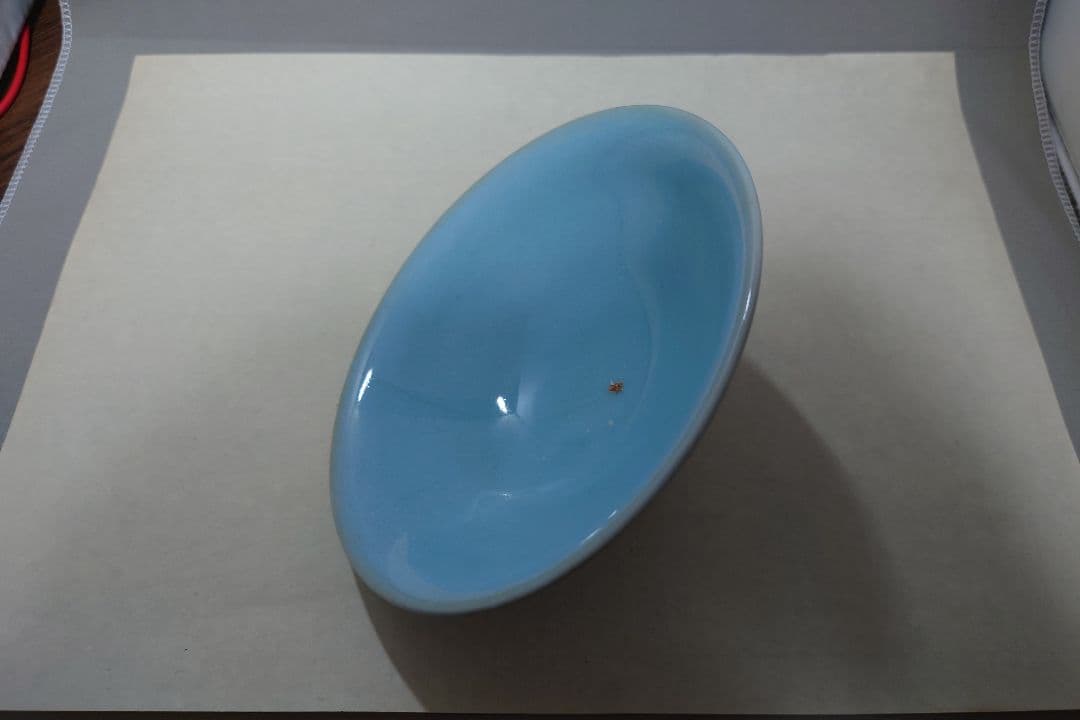 宇野宗甕　青磁茶碗　青瓷　中国陶磁　京焼　天青色