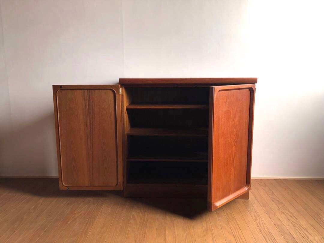 日田工芸 チーク材 サイドボード リビング サイド チェスト収納 北欧インテリア