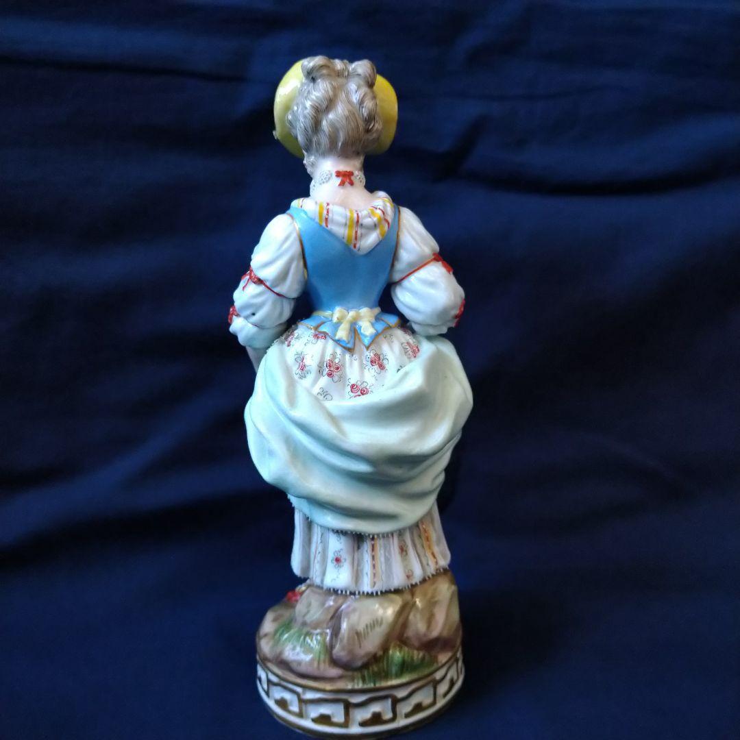 ✤1924年以前マイセン(Meissen)フィギュリン✤『葡萄の収穫』✤