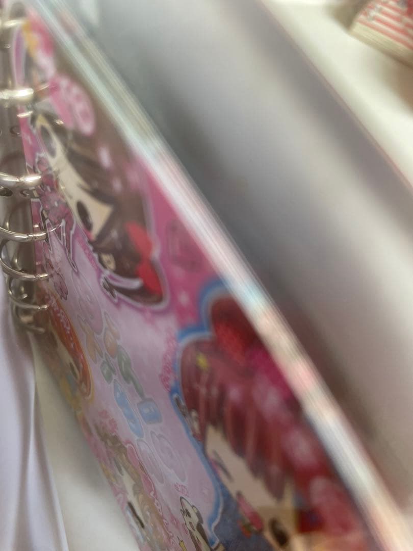 【希少】シール帳 リングバインダー式 当時物 平成女児