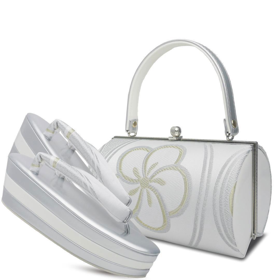 草履バッグセット 草履 振袖 成人式 ヒール 厚底 kzouribag15-6