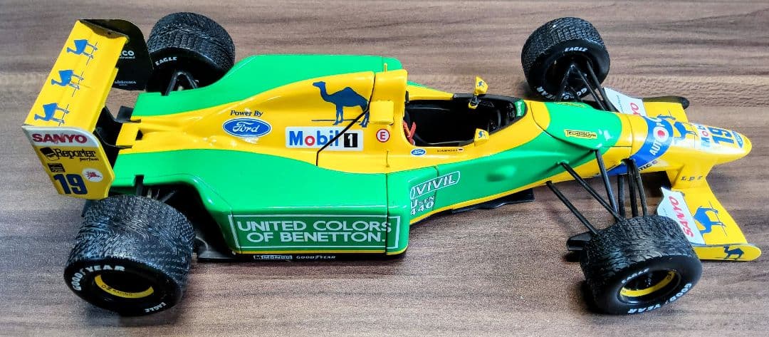 【極美品！】1/18 ミニチャンプス ベネトン フォード B192