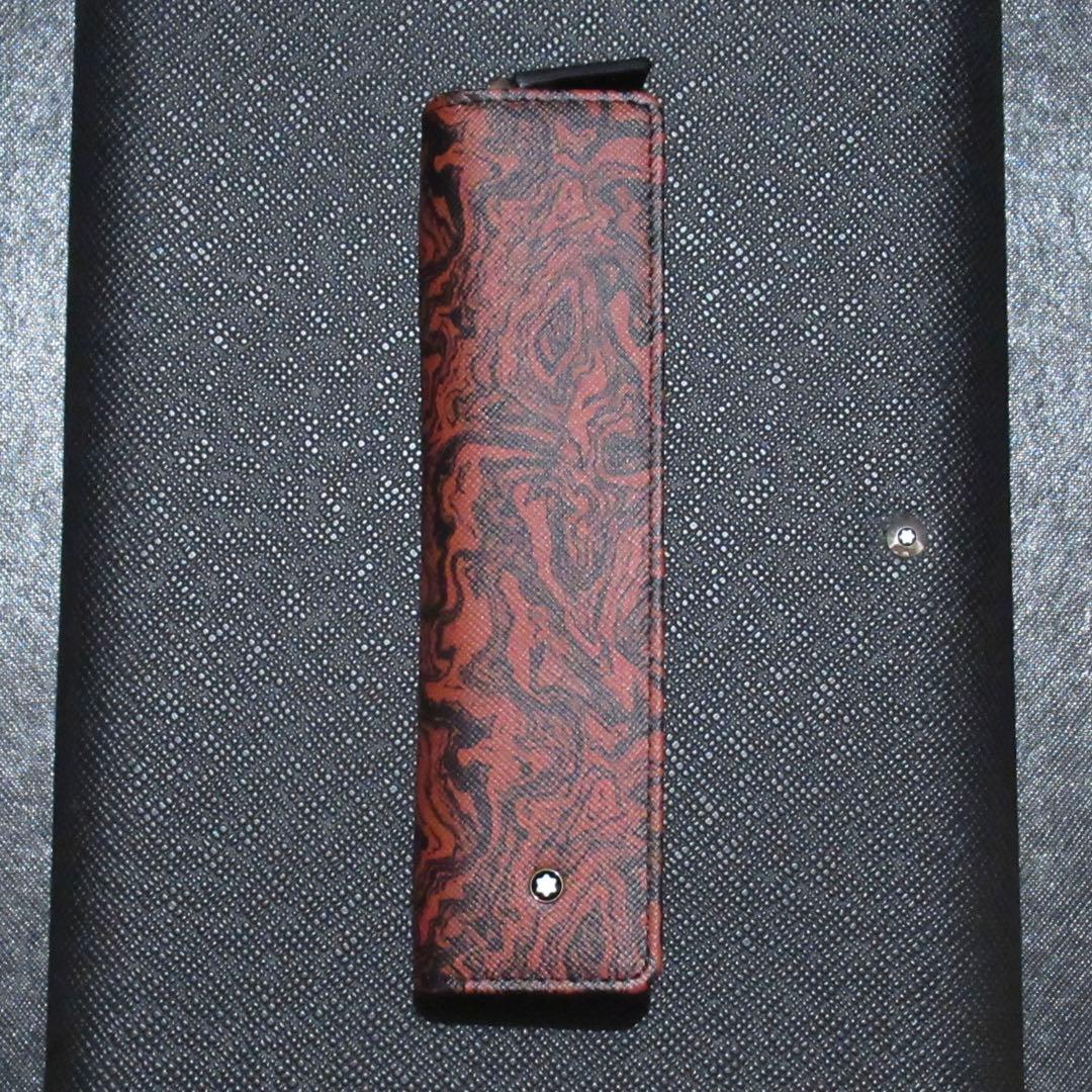 モンブラン ペンケース ペンポーチ サルトリアル マーブル 1本用 124473