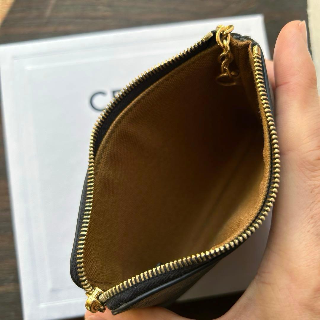 CELINE プリント トリオンフキャンバス ケース カードケース