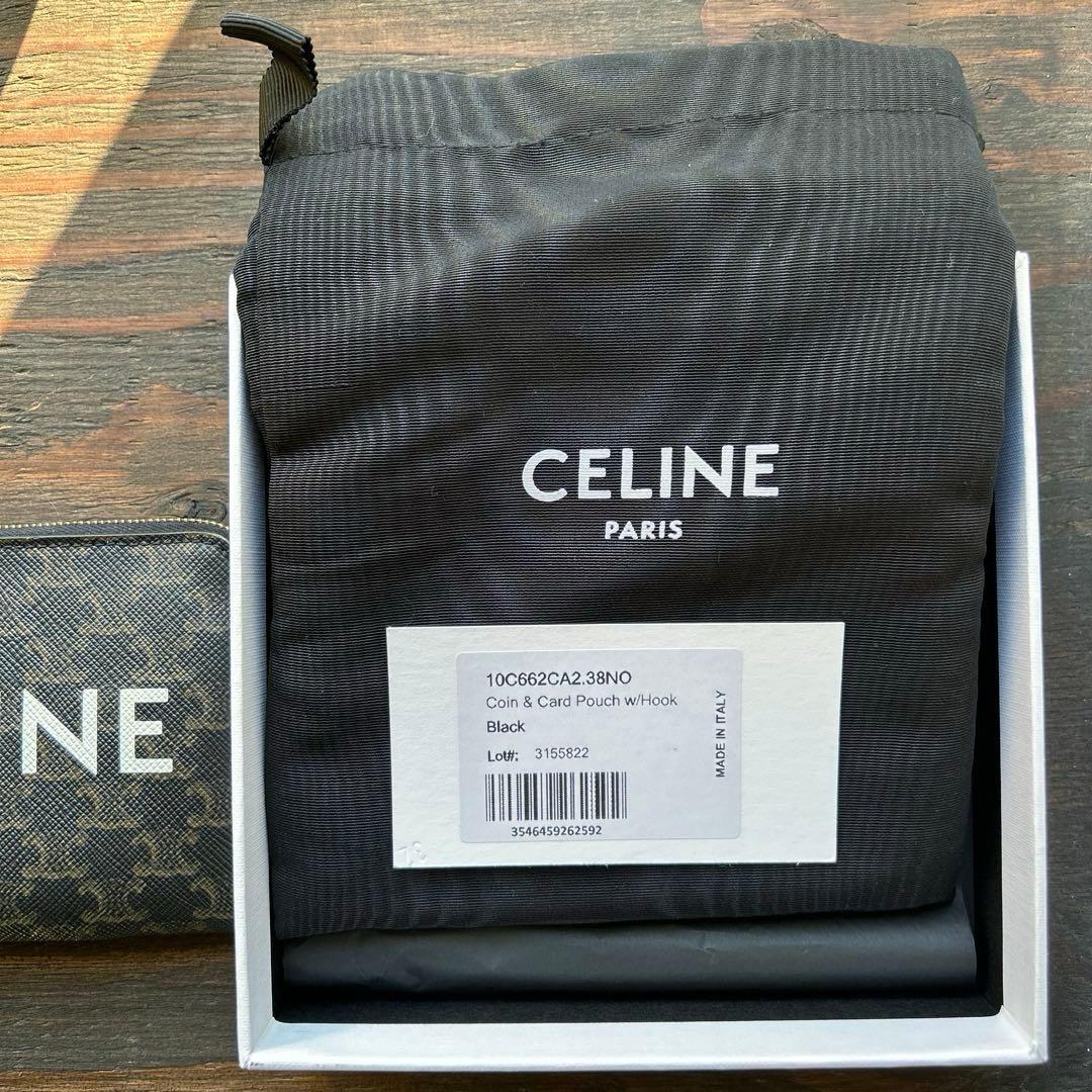 CELINE プリント トリオンフキャンバス ケース カードケース