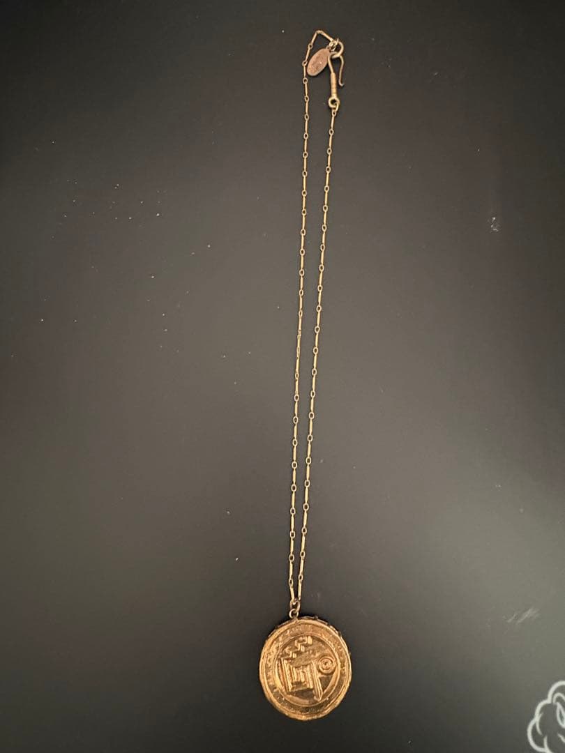 マスターレプリカ製 アステカの金貨 ネックレスパイレーツオブカリビアン 公認