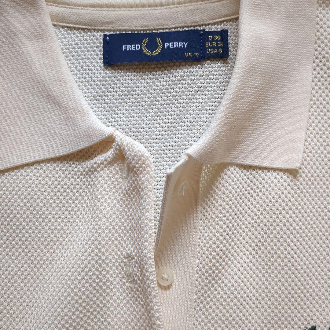再値下げ‼️未使用品！フレッドペリー　レイビームス別注コラボ　エクリュポロシャツ