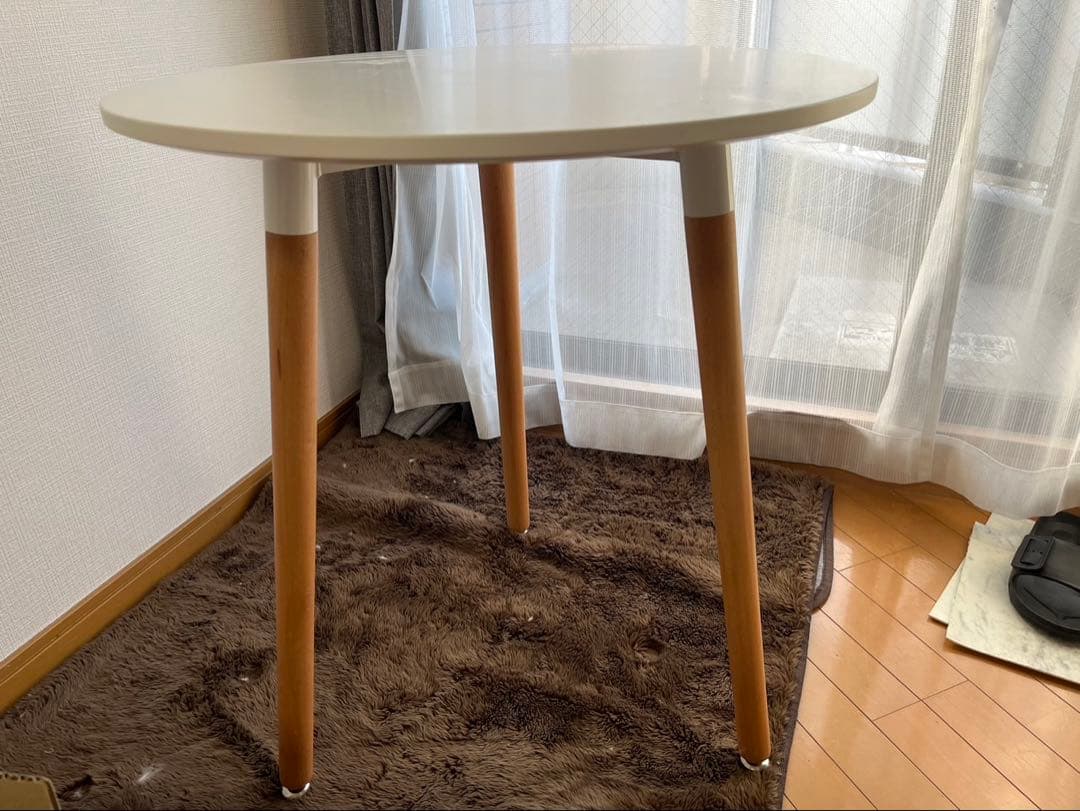 サイドテーブル 丸テーブル カフェテーブル イームズテーブル(リプロダクト)