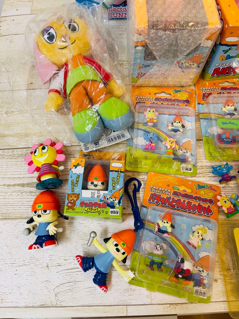 パラッパラッパー ぬいぐるみ・フィギュアセット25点