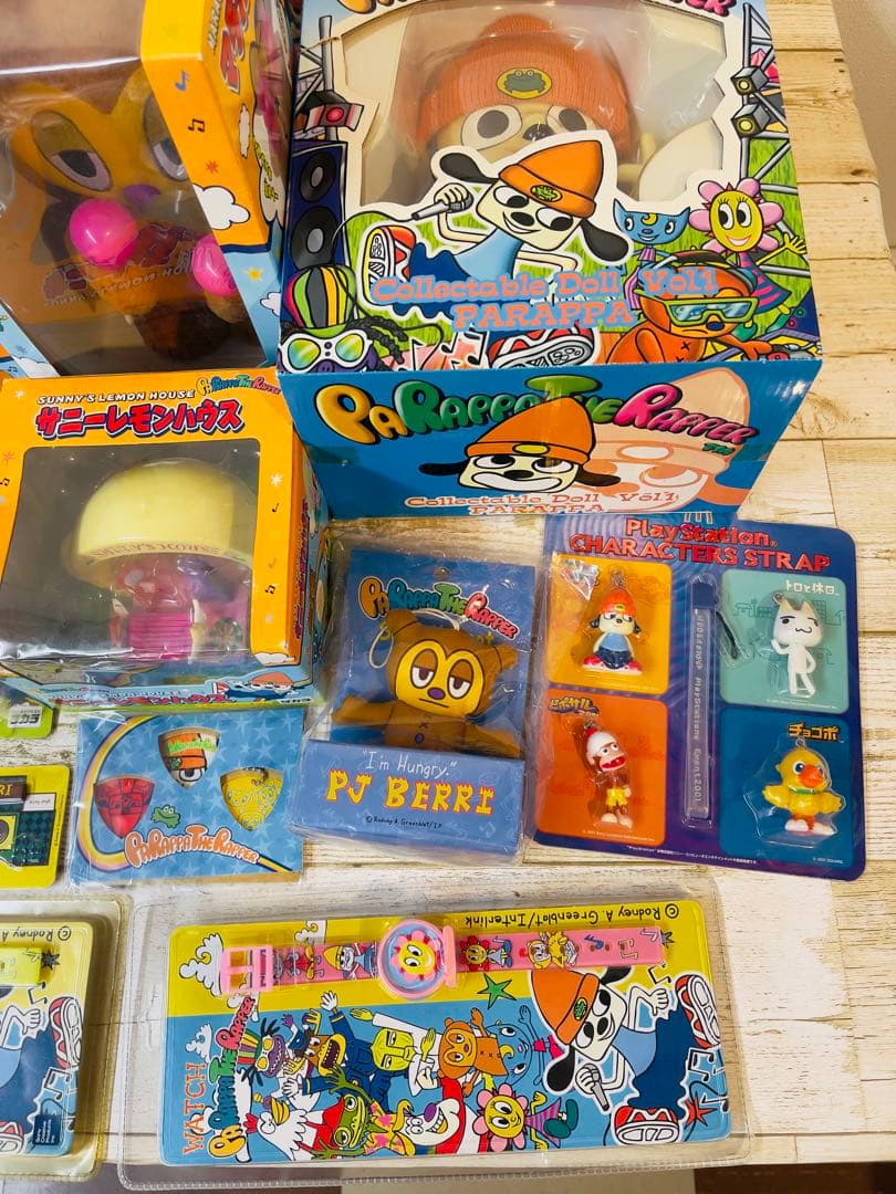 パラッパラッパー ぬいぐるみ・フィギュアセット25点