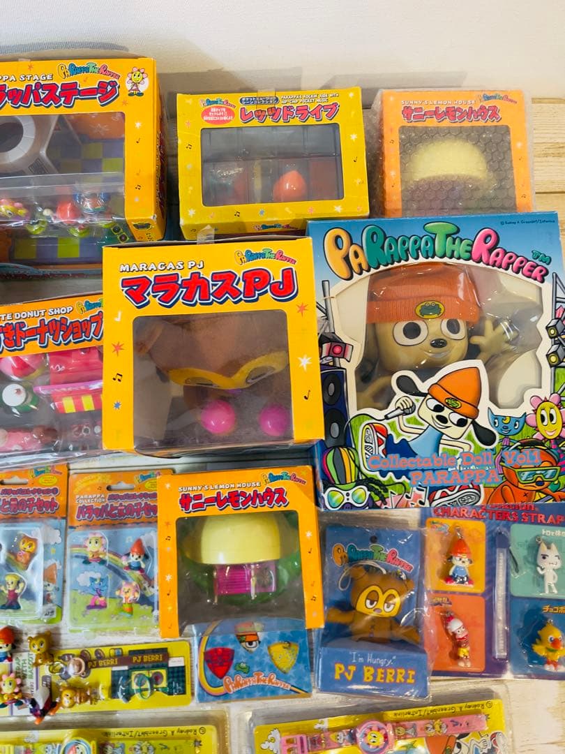 パラッパラッパー ぬいぐるみ・フィギュアセット25点