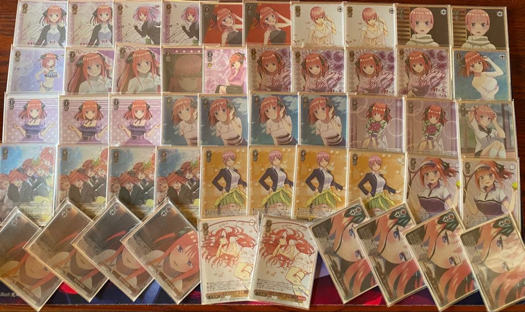 ヴァイスシュヴァルツ 五等分の花嫁　二乃 デッキ　フルレア