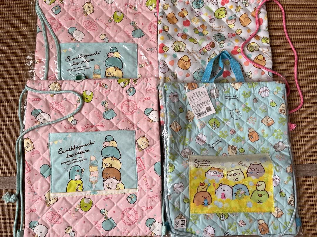 すみっコぐらしキルティングバックセット