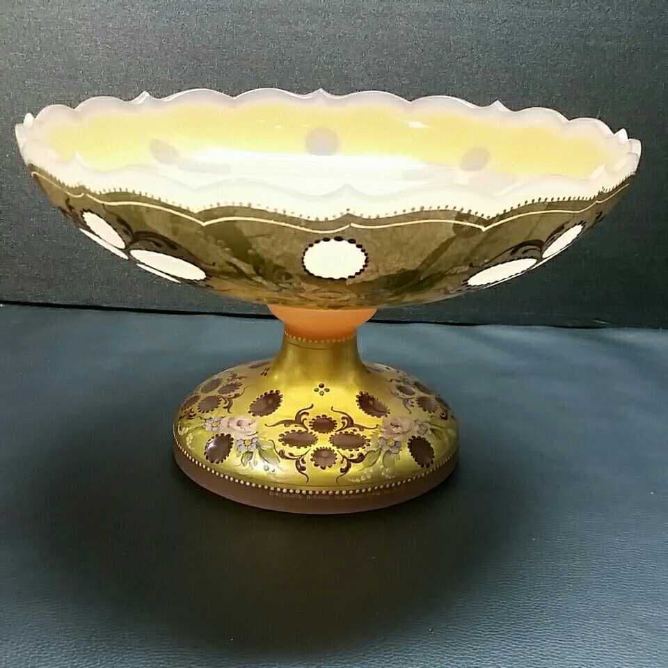 MURANO Decorato a Mano ムラノ ハイエナメル コンポート