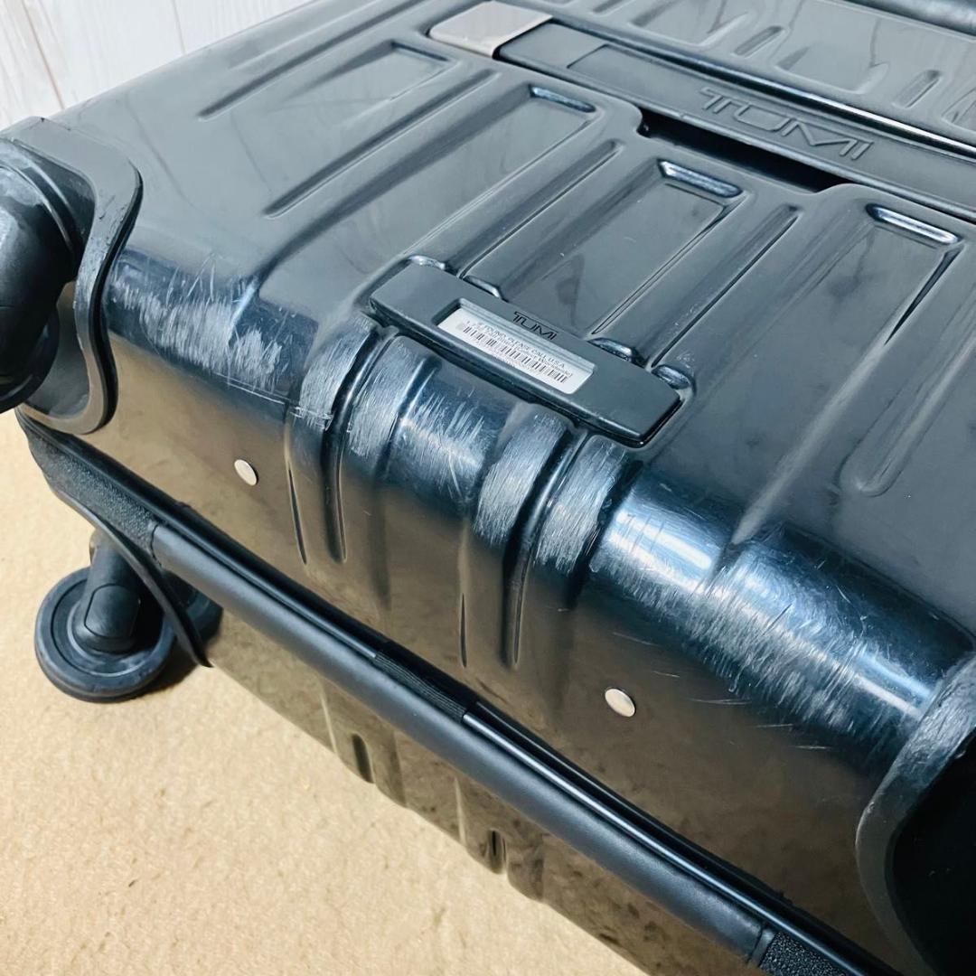 【希少】TUMI スーツケース 228004D V3 ブラック4輪 機内持込可能