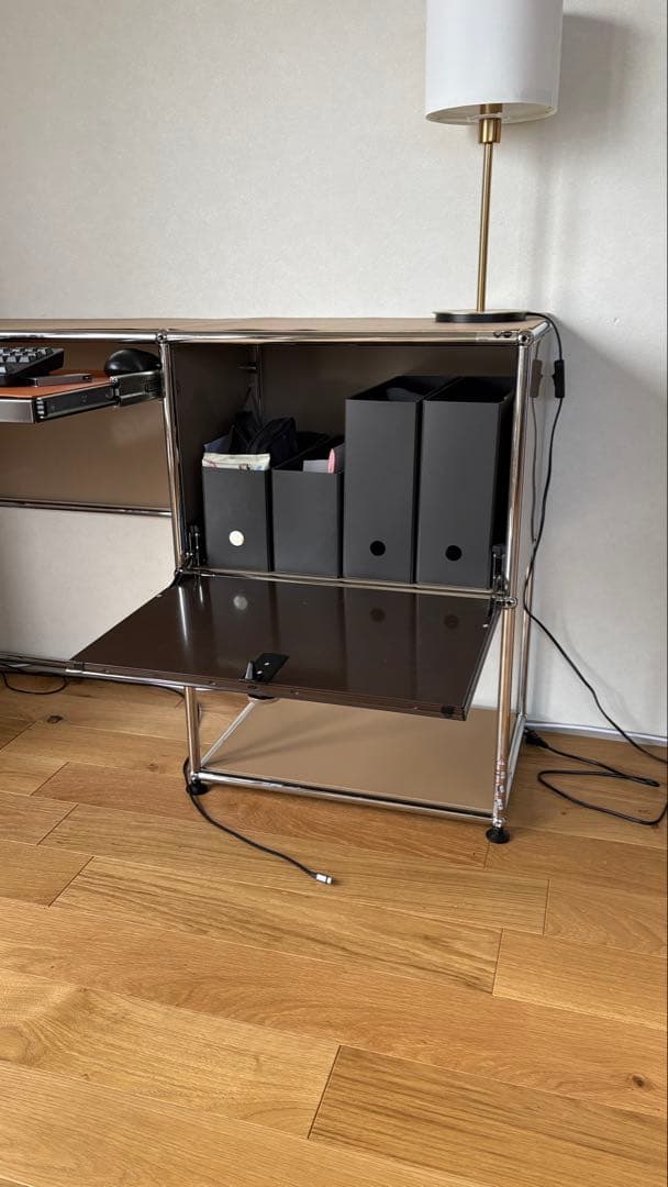 usmハラー usm haller ベージュブラウンデスクキャビネット