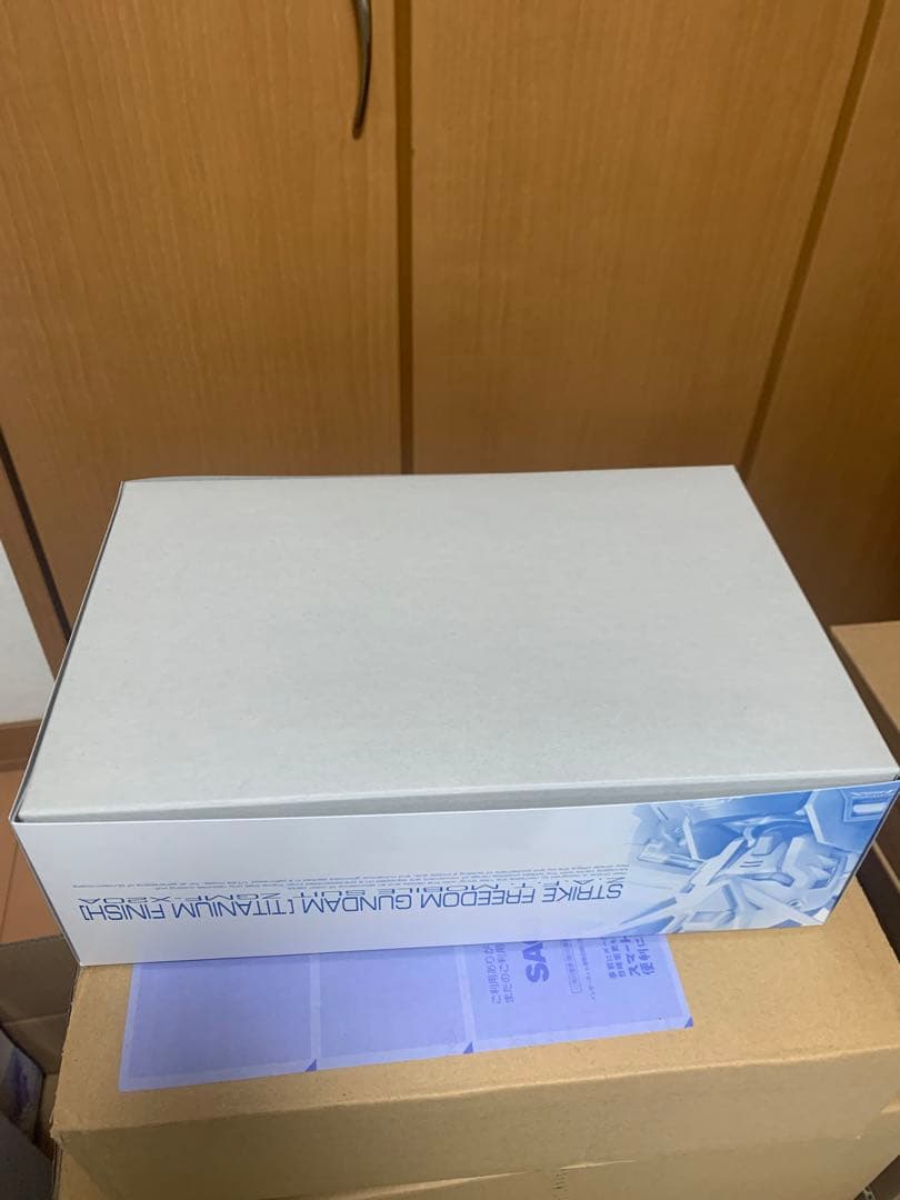 プレミアムバンダイ限定　RG ストライクフリーダムガンダムチタニウムフィニッシュ