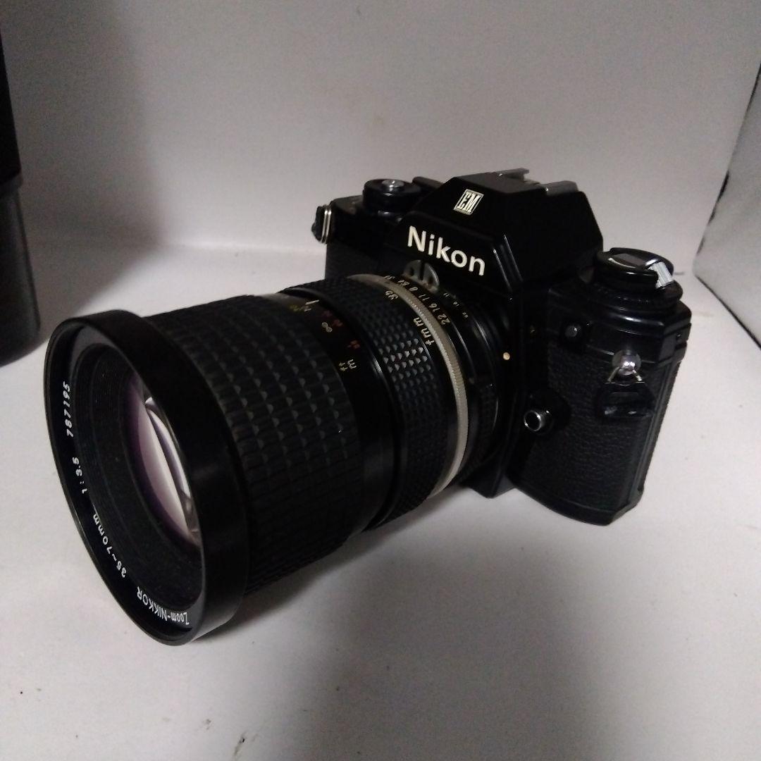 Nikon EM＋レンズ２本！フィルムカメラセット