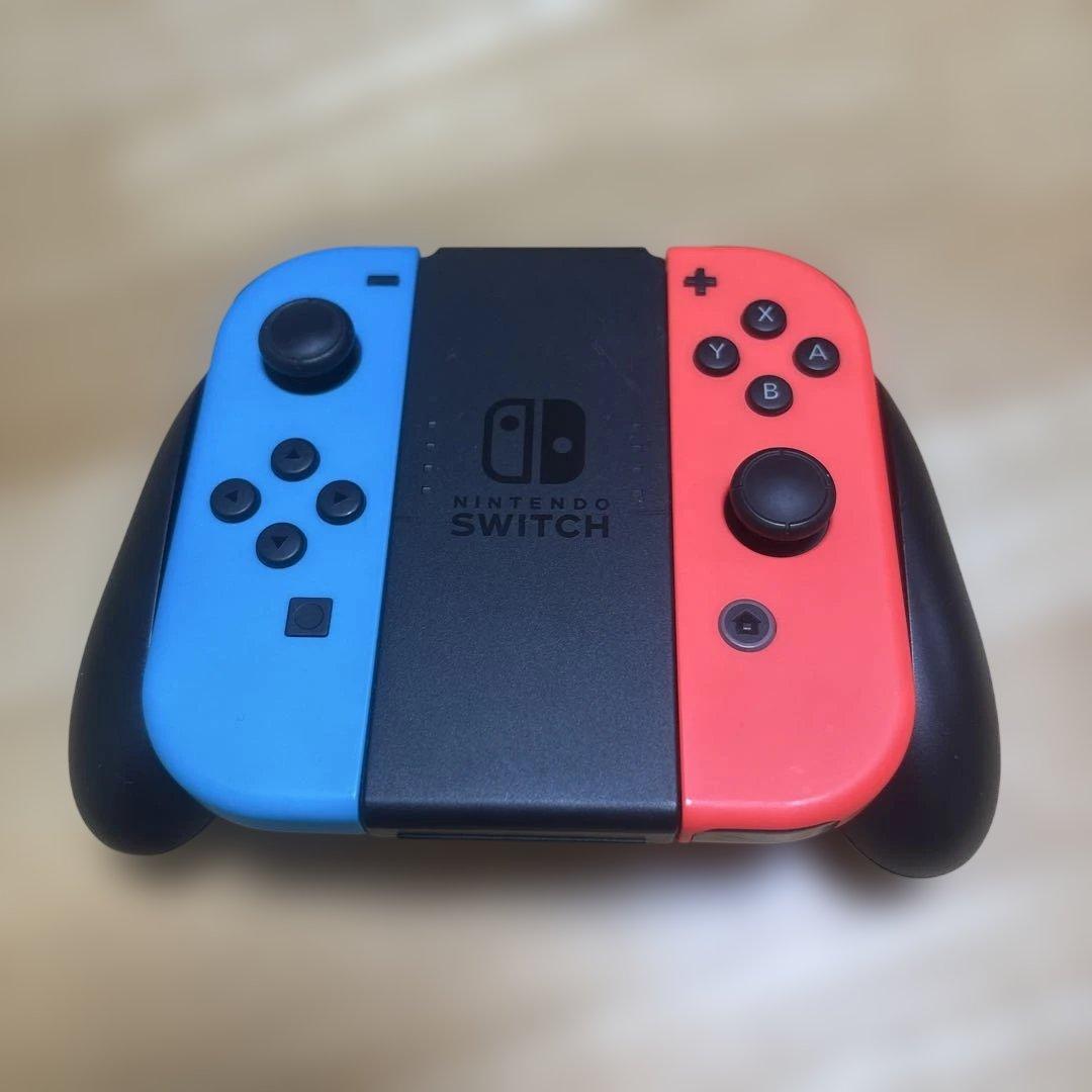 【任天堂Nintendo Switch 本体セット 青/赤　中古美品