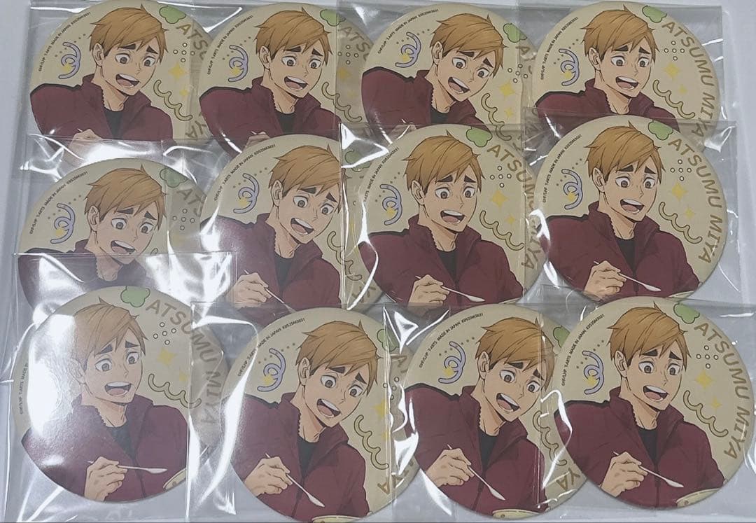 ハイキュー 宮侑 喜怒哀楽 缶バッジ グッズ