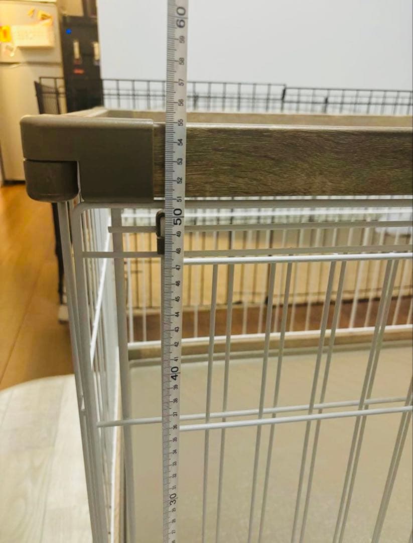 【アイリスオーヤマ】小型犬用ケージ/スライド扉付き/組立簡単