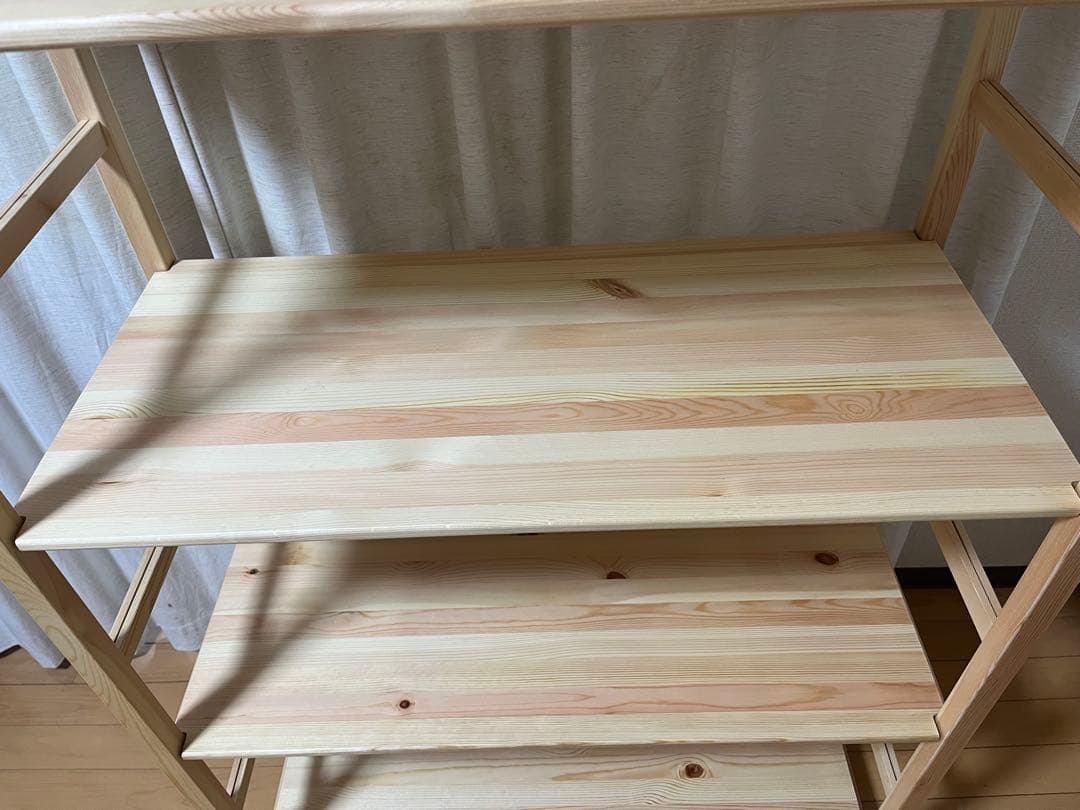 無印良品　パイン材ユニットシェルフ　86cm幅
