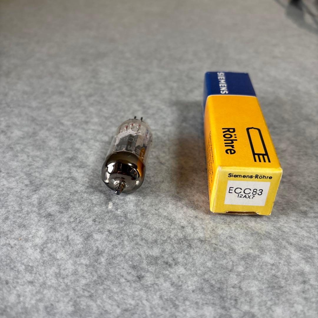 Philips ECG 7581A マッチドペア2本＋シーメンスECC83 1本