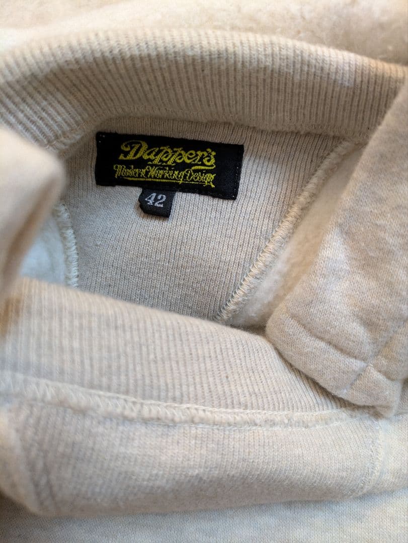 ダッパーズ Dapper’s 後付けパーカー 42 両Ｖ ヴィンテージ復刻 XL