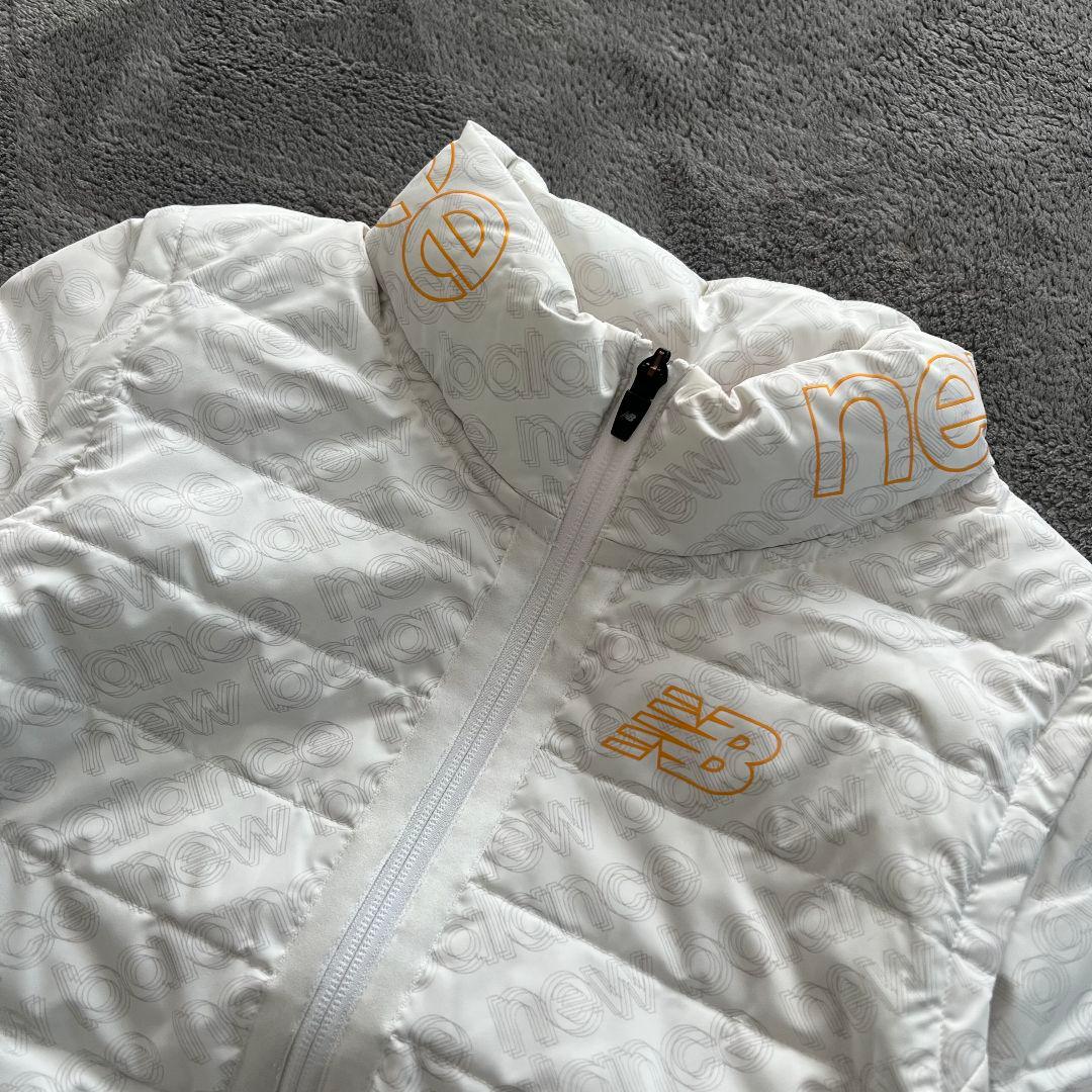 NEW BALANCE GOLF ニューバランスゴルフ　ダウンジャケット　総柄