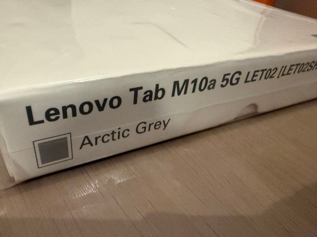 新品未使用★Lenovo Tab M10a 5G Arctic Grey★①