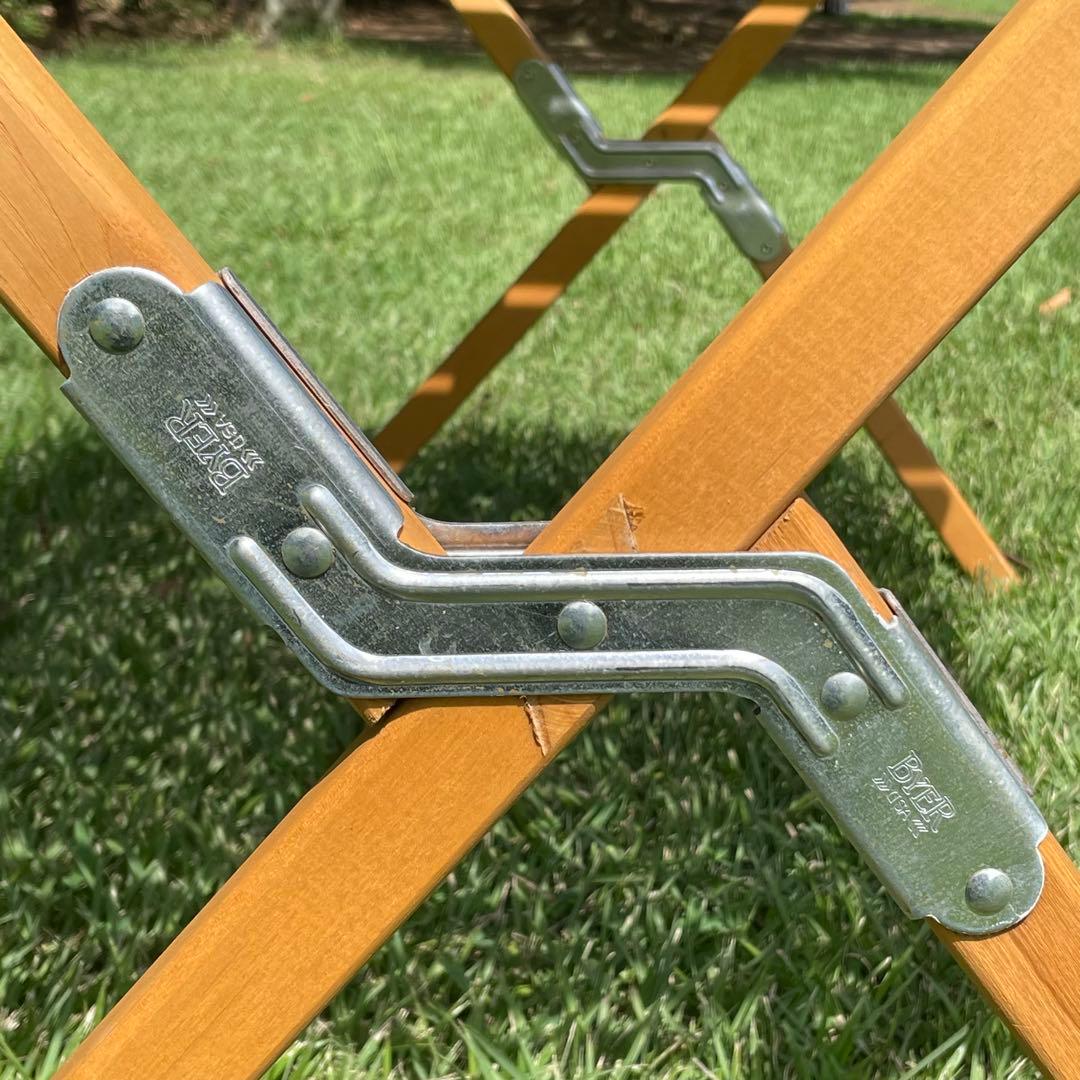 美品 BYER ロールトップテーブル ラウンドタイプ