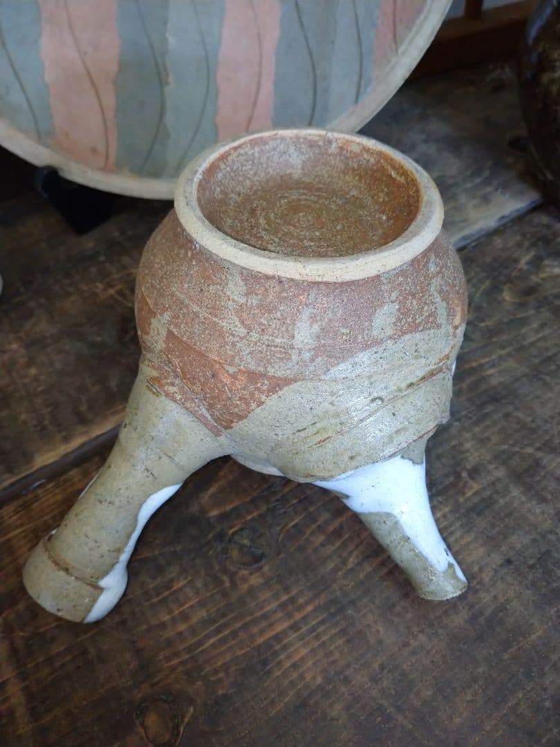 益子焼 成井恒男 登り窯 急須.