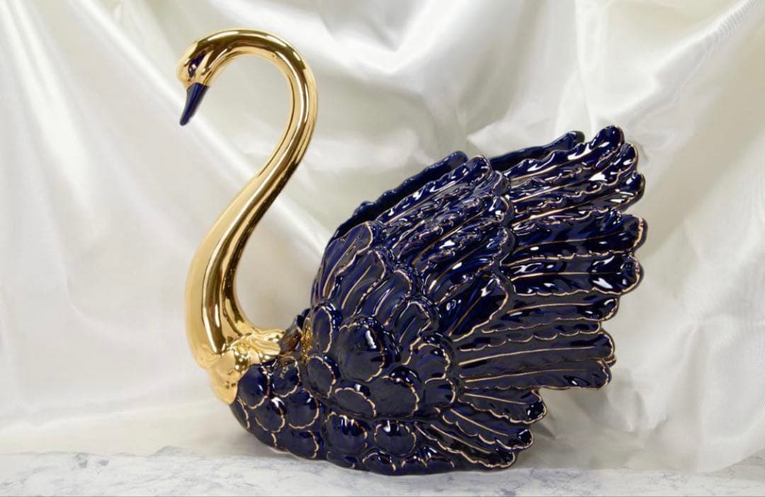 イタリア製金12％　PLUM社　スワン