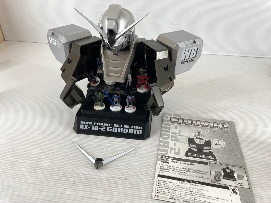 T673 ガンダム大型ディスプレイケース 中古品 説明書付き