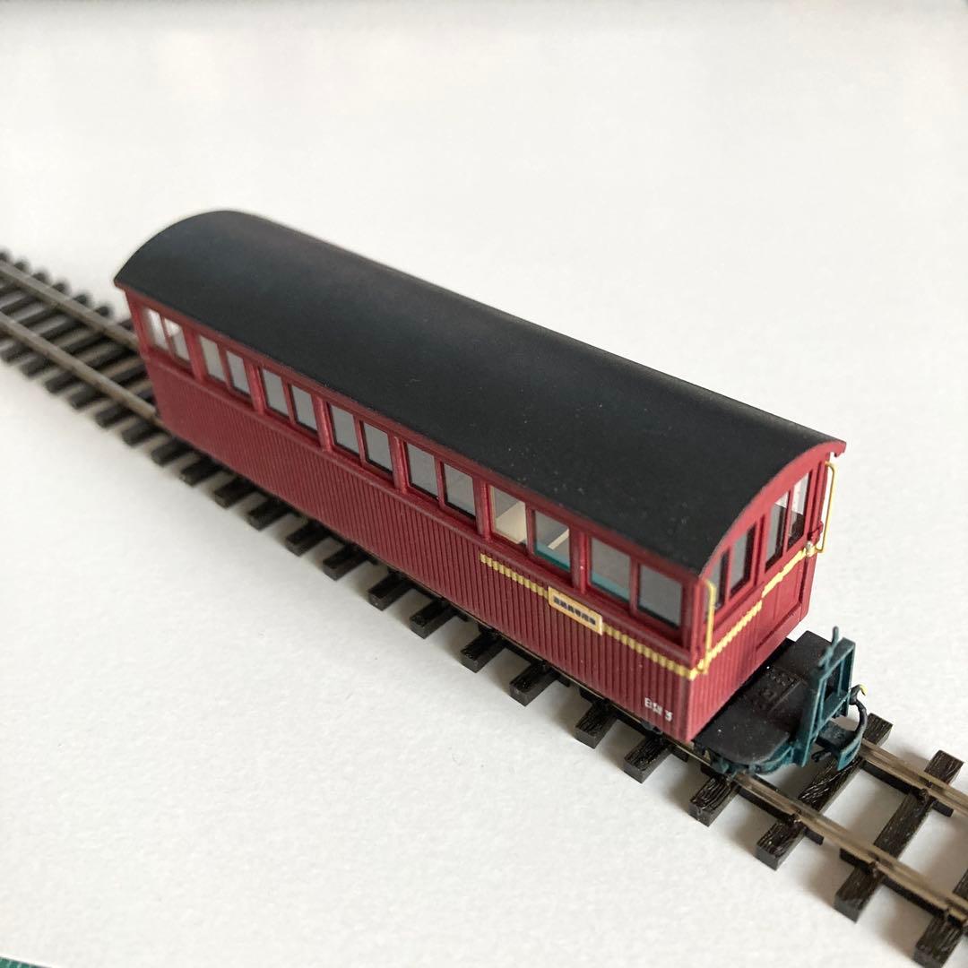 モデルワーゲンHOナロー1/87 9mm 木曽の連絡員室付大型B型客車No.3