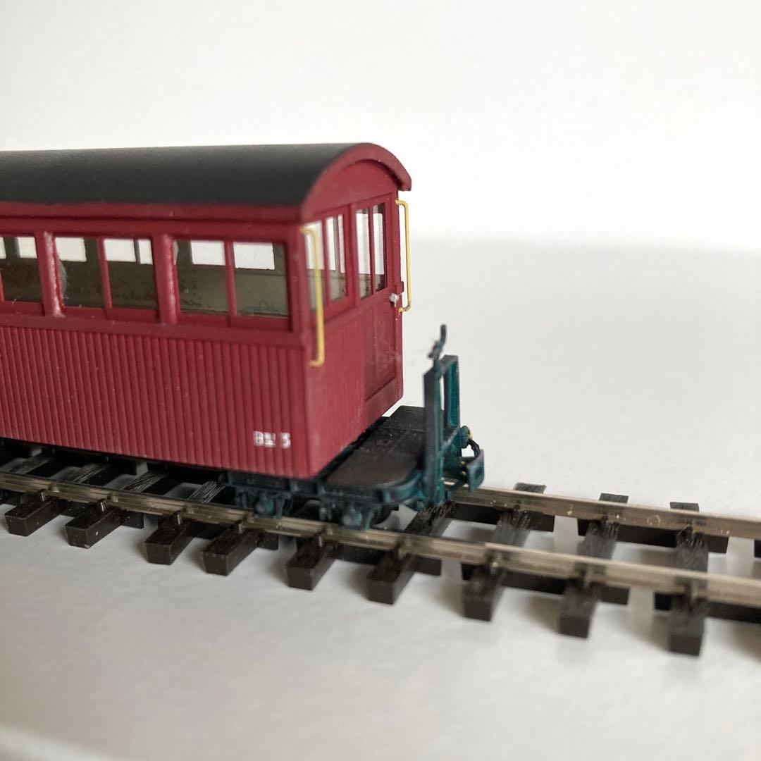 モデルワーゲンHOナロー1/87 9mm 木曽の連絡員室付大型B型客車No.3