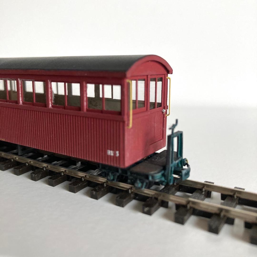 モデルワーゲンHOナロー1/87 9mm 木曽の連絡員室付大型B型客車No.3