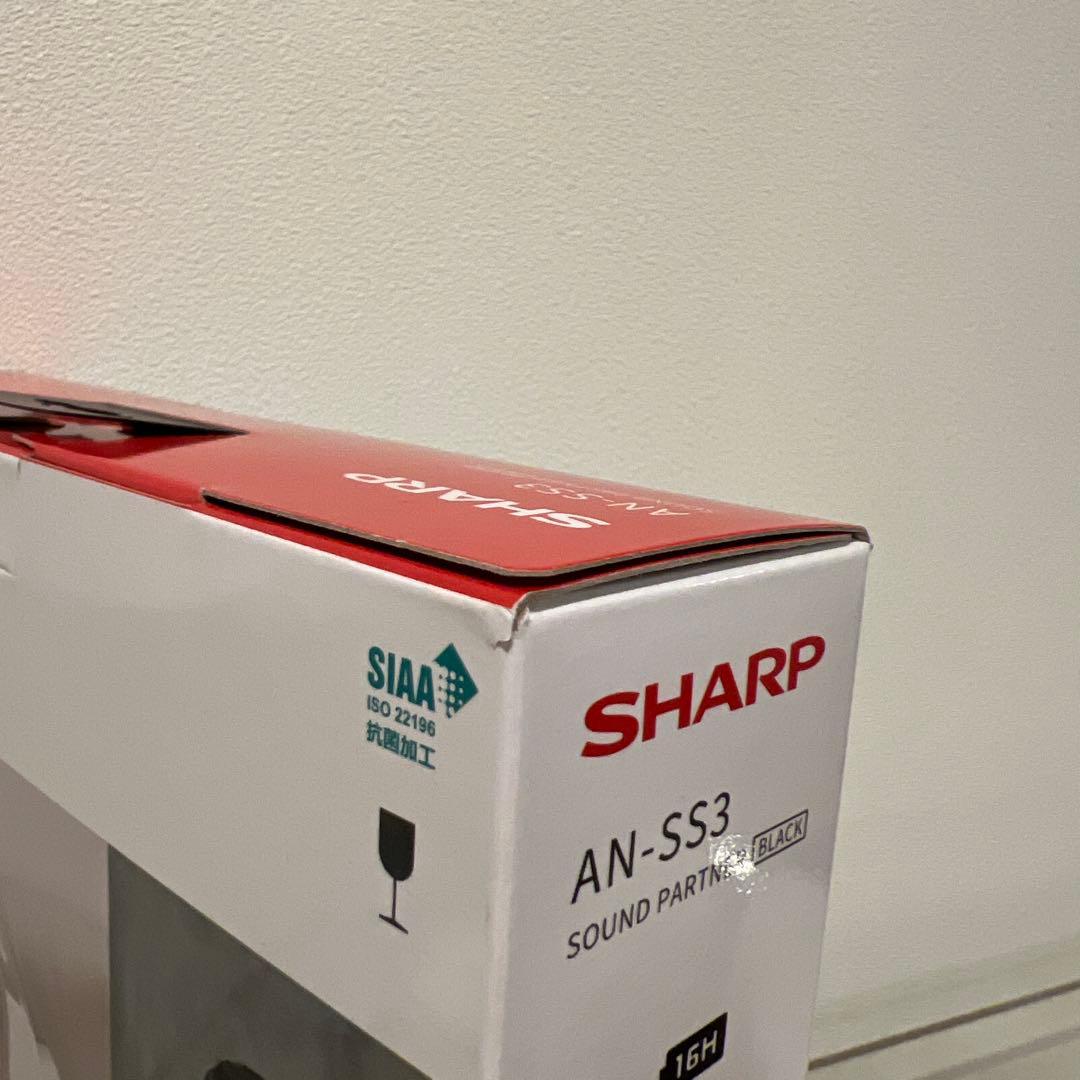 SHARP AN-SS3 ブラック ネックスピーカー AQUOS シャープ
