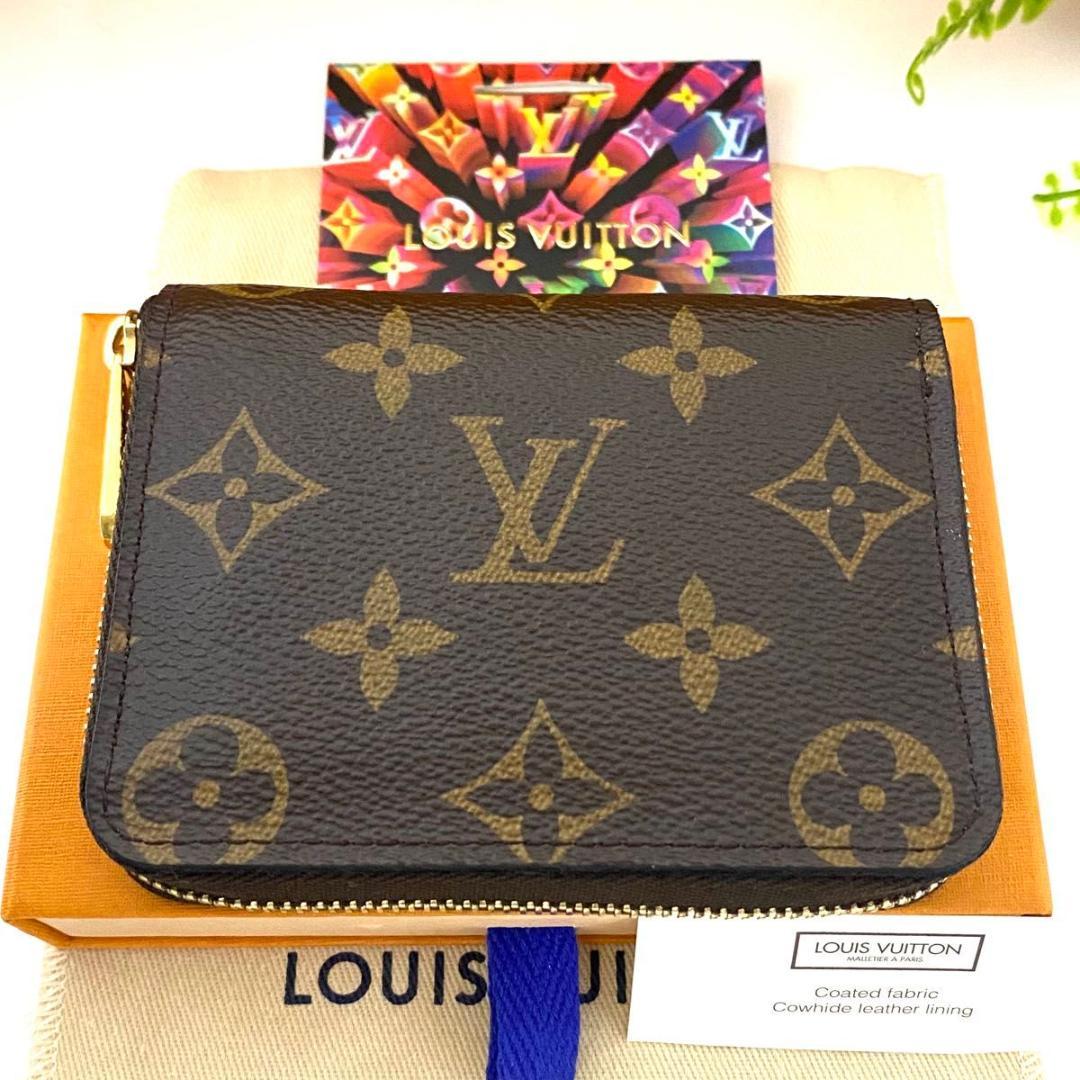 ルイ ヴィトン◎パース モノグラム ラウンドファスナー ブラウン 小銭入れ