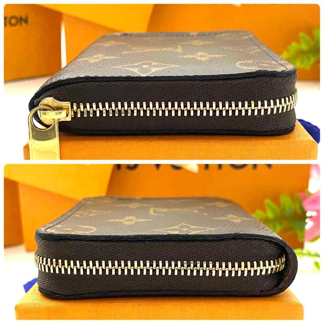 ルイ ヴィトン◎パース モノグラム ラウンドファスナー ブラウン 小銭入れ