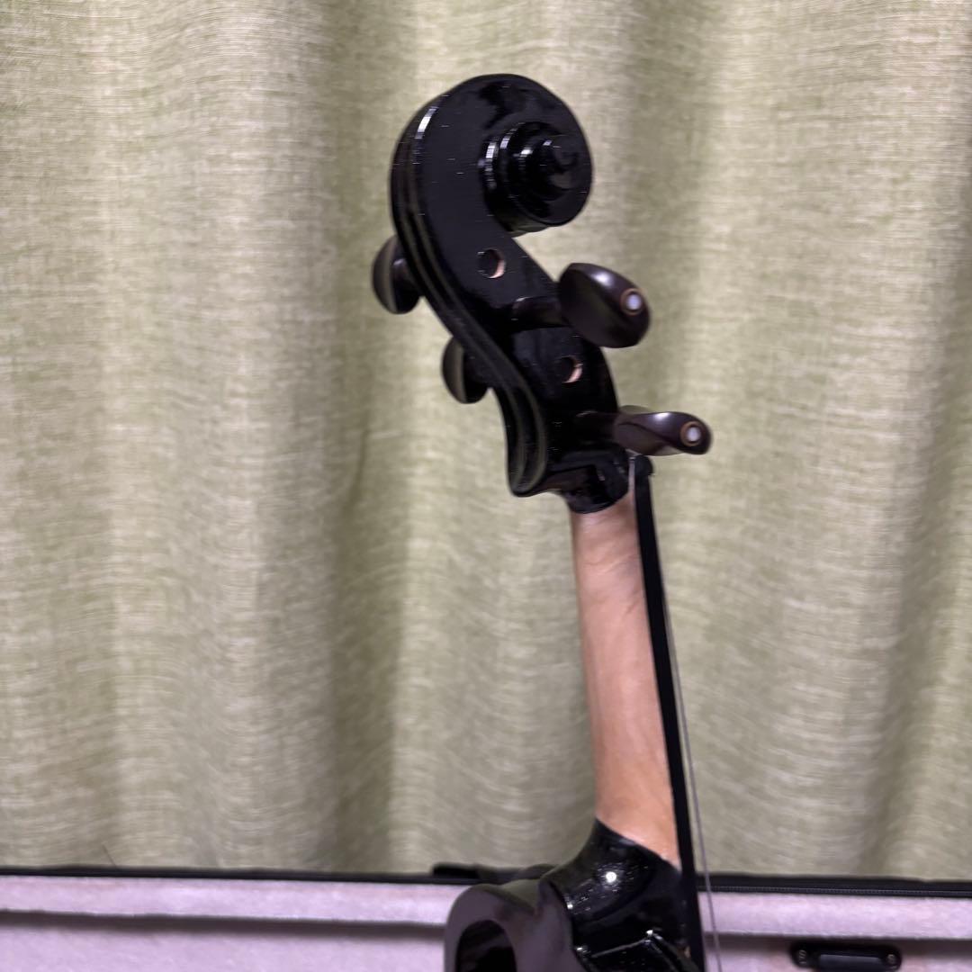 ENNBOM サイレントバイオリン　4/4 エボニー　エレキバイオリン