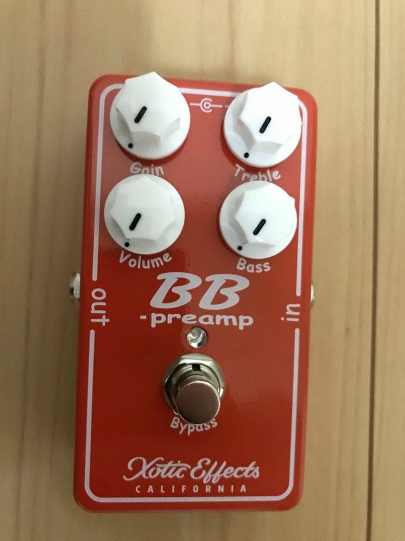 ギター xotic bb preamp