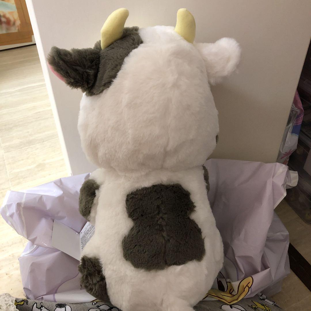 ディズニーストア　干支　丑年　牛　うし　プーさん　ぬいぐるみ