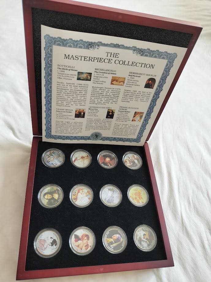 世界の名画 12枚セット THE MASTERPIECE COLLECTION