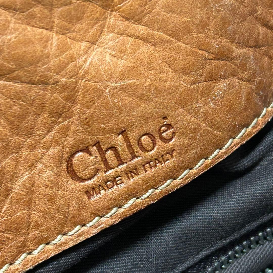 GOODY JAPAN専用　Chloe ハンドバッグ　レザー　ブラウン