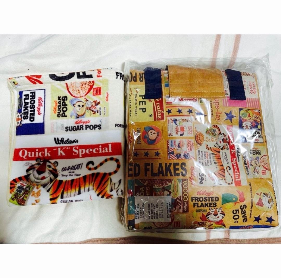 Kellogg’s ケロッグ　トニー・ザ・タイガー　保冷バック　タオルセット