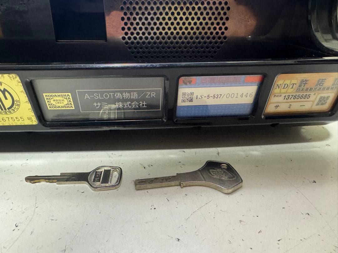 パチスロ 実機 A-SLOT 偽物語 ニセモノガタリ